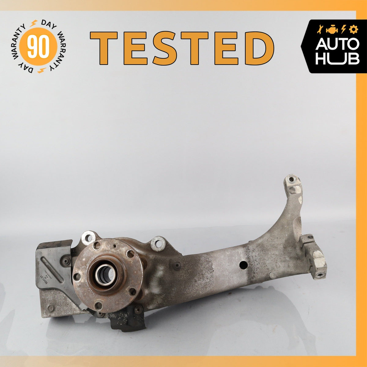 Bentley Continental Flying Spur Front Right Side Spindle Knuckle Hub OEM - photo 1