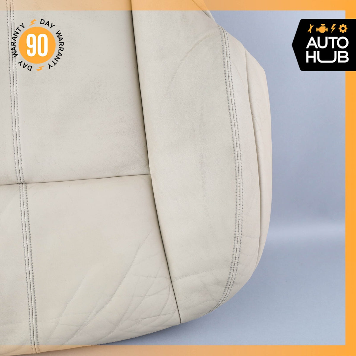 07-09 Mercedes W221 S550 S450 Front Left Side Lower Seat Cushion Nappa OEM - photo 4