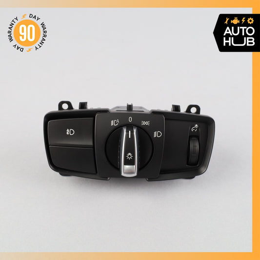 14-19 BMW F15 X5 X6 Dash Headlight Head Light Control Switch 61319865811 OEM - photo 1