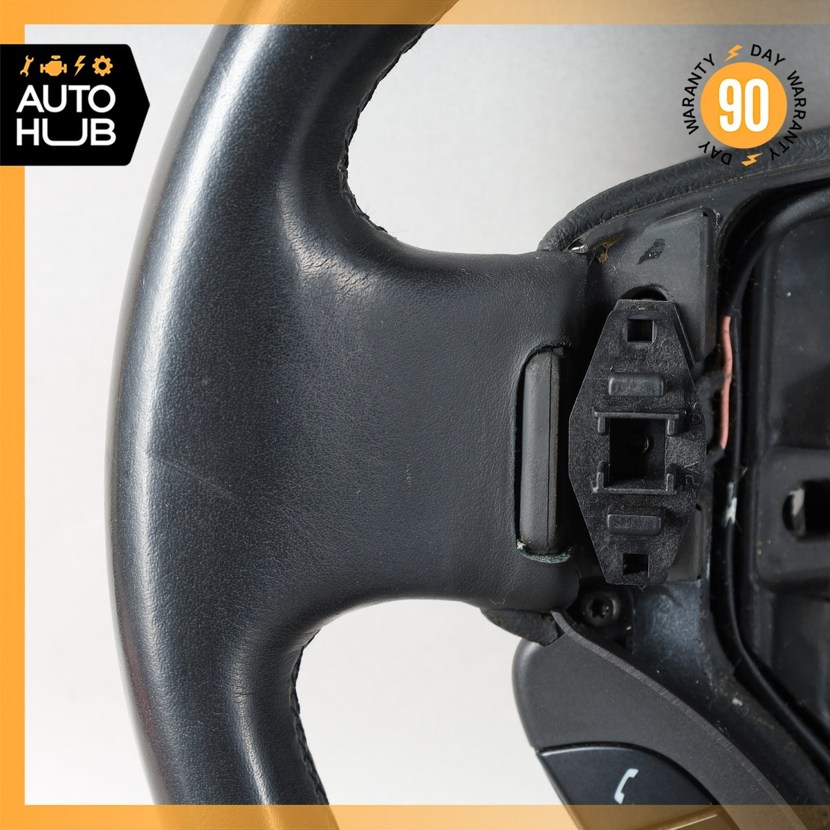 05-07 Aston Martin DB9 Steering Wheel Black 4G433600AB OEM 34k - photo 2