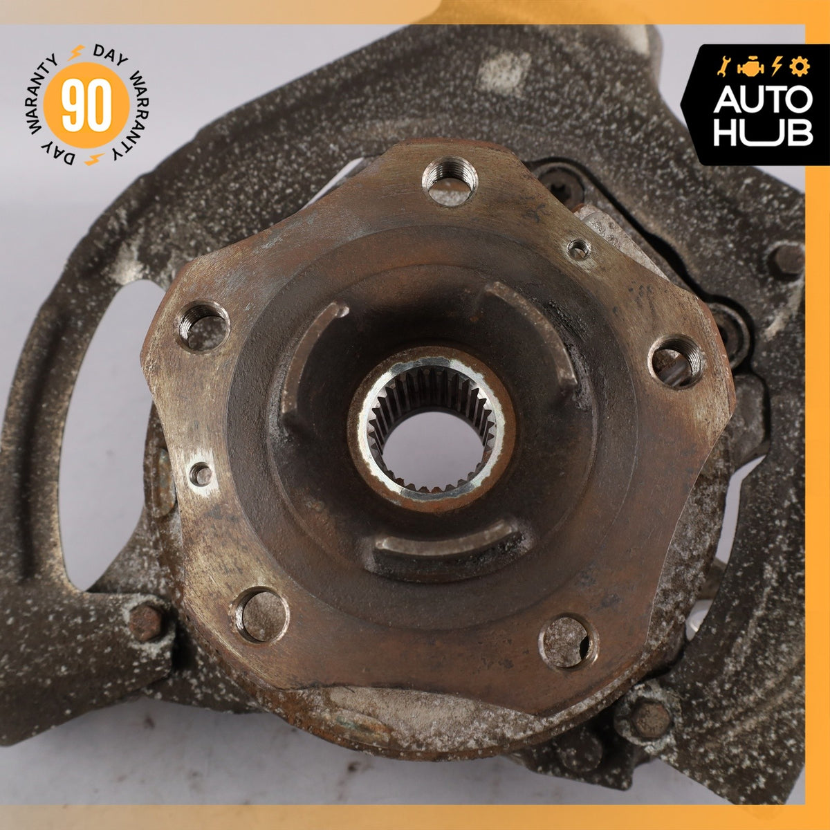 10-16 Porsche Panamera 970 Rear Left Side Knuckle Spindle Hub OEM 83k - photo 7