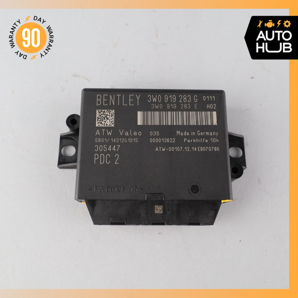12-18 Bentley Continental GT GTC Park Parking Assist Control Module OEM - photo 7
