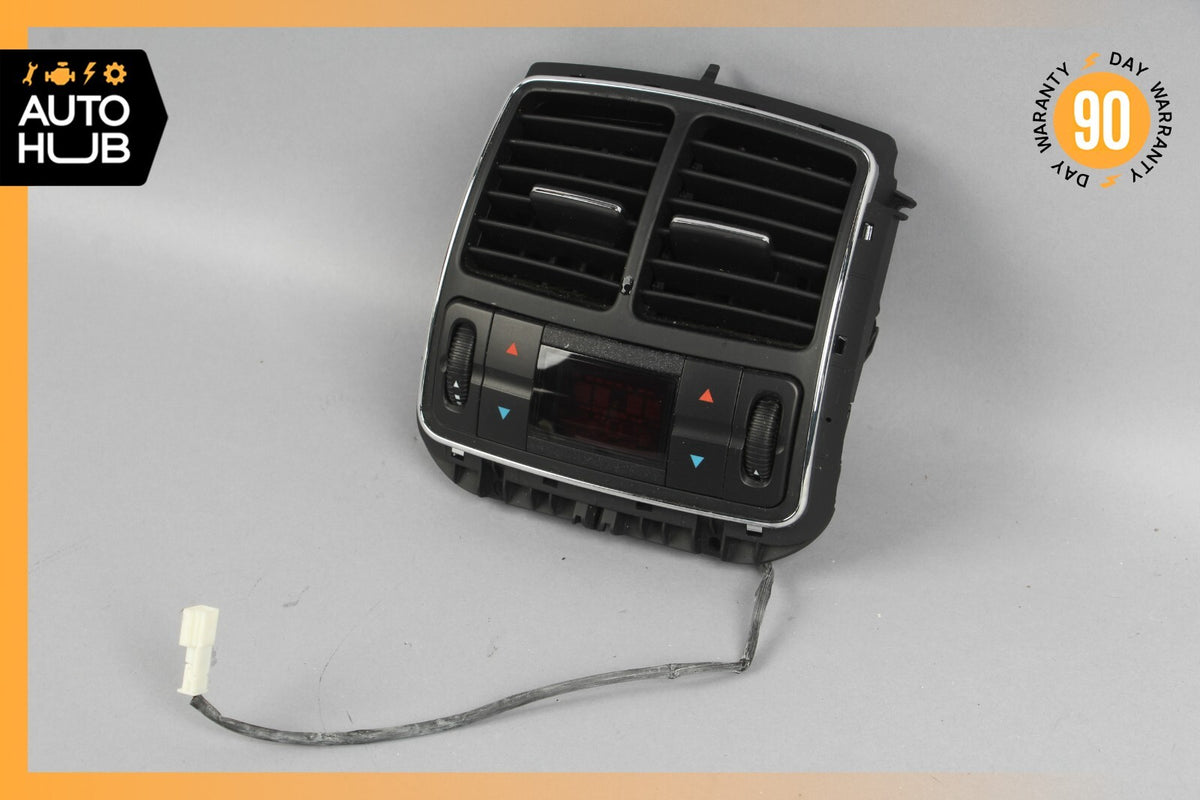 06-11 Mercedes W219 CLS63 AMG CLS550 Rear Seat AC A/C Control Air Vent Black OEM - photo 1