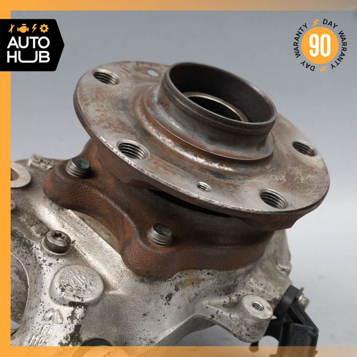 Bentley Continental GT Flying Spur Rear Right Side Spindle Knuckle Hub OEM - photo 5