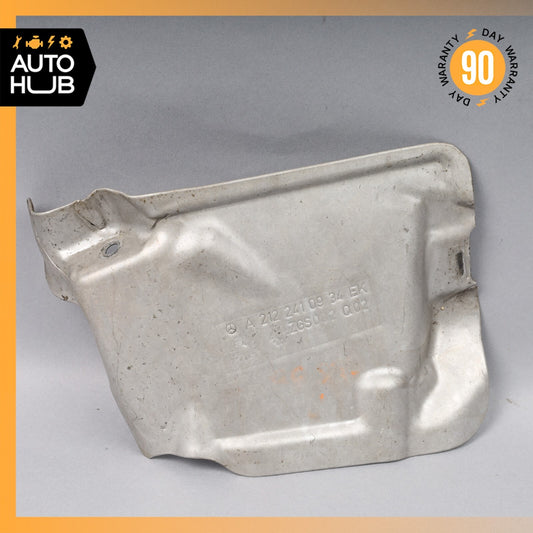 12-18 Mercedes W218 CLS550 E550 Left Engine Mount Cover Plate 2122410934 OEM - photo 1