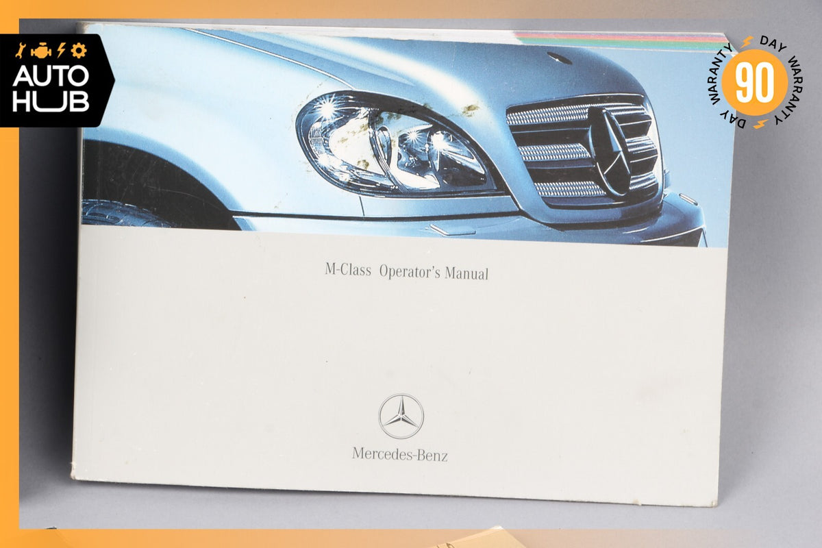 2003 Mercedes-Benz W163 ML500 Owner's Manual Book Assembly OEM - photo 2