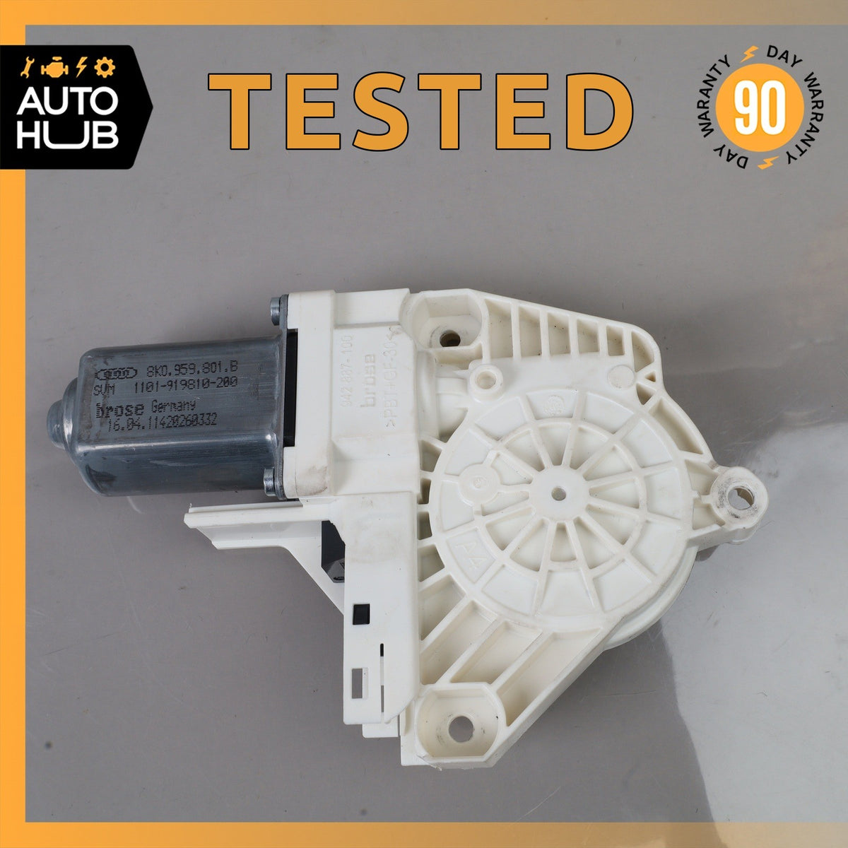 Porsche Cayenne 958 Front Left Side Window Regulator Motor 8K0959801B OEM - photo 1