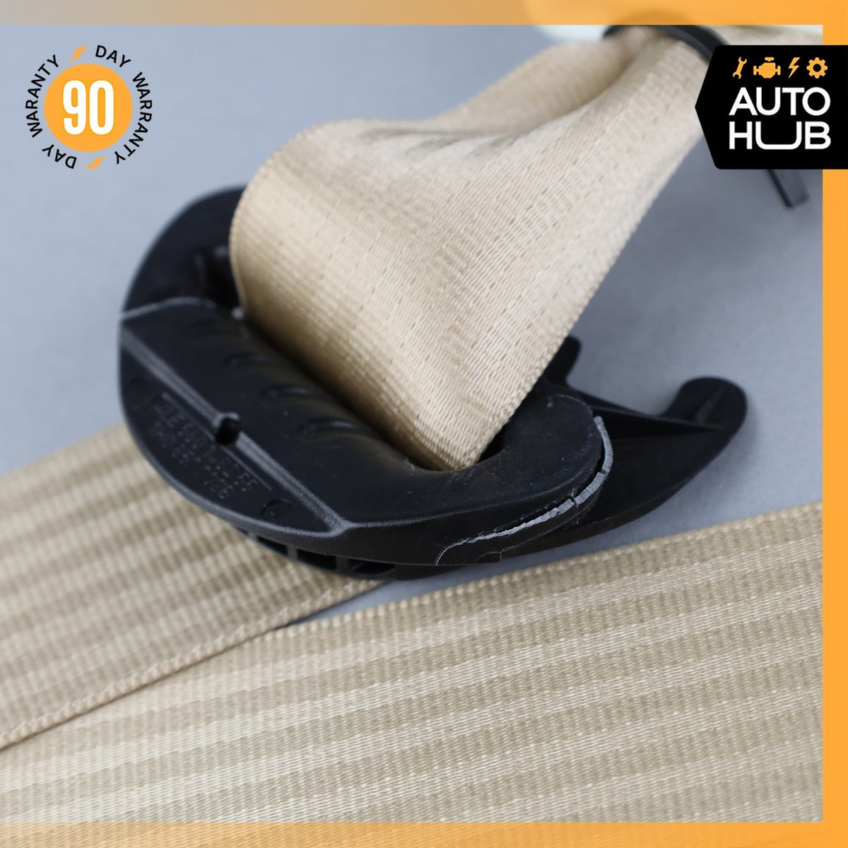 99-04 Bentley Arnage / RR Seraph Front Right Side Seat Belt Retractor Beige OEM - photo 16