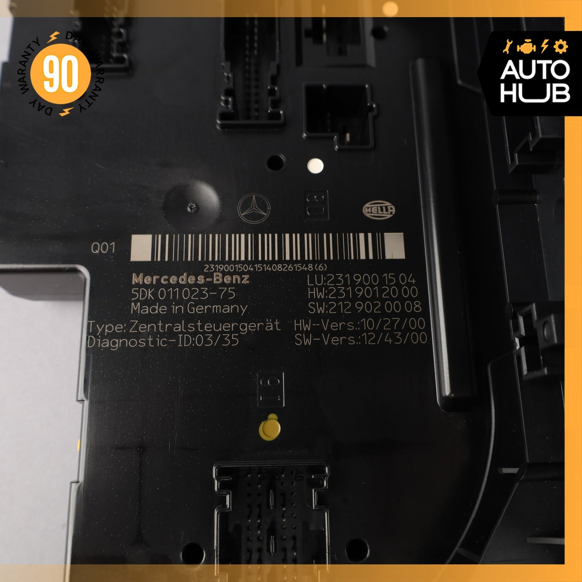 13-20 Mercedes R231 SL400 SL550 Rear SAM Fuse Box Relay Module OEM - photo 7