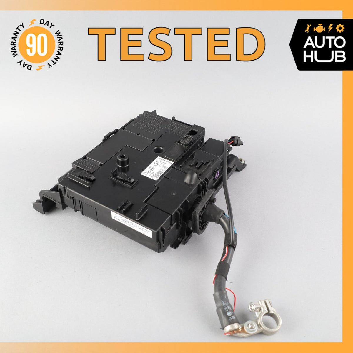 11-18 Porsche Cayenne 958 E-Hybrid Rear Trunk Fuse Relay Junction Box OEM - photo 1