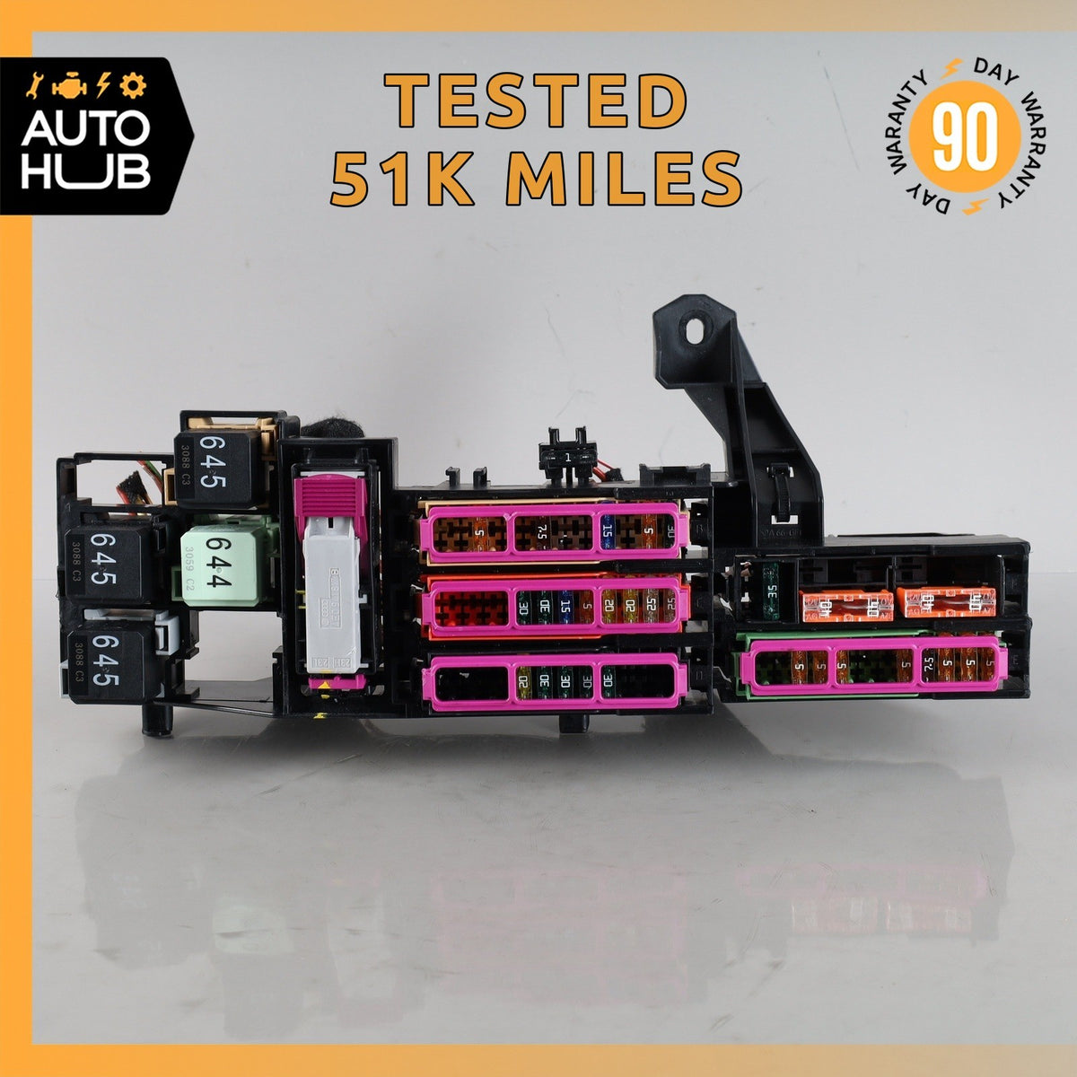 12-18 Audi C7 S6 A6 Rear Trunk Fuse Relay Junction Box OEM 51k - photo 1