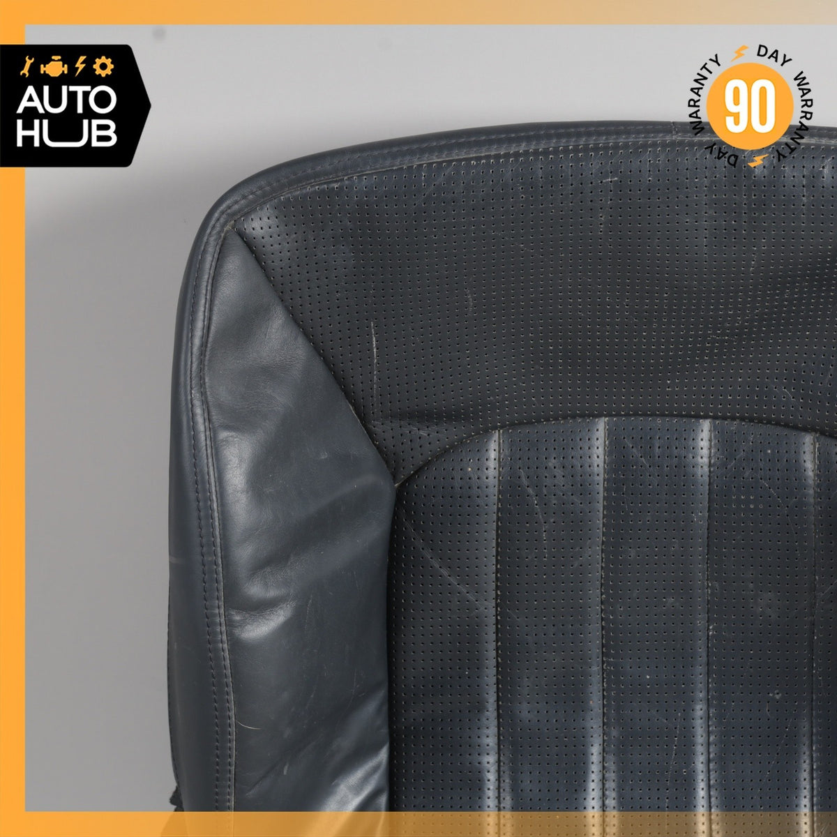 03-06 Mercedes W215 CL55 AMG Front Right Lower Bottom Seat Cushion Skin OEM - photo 2