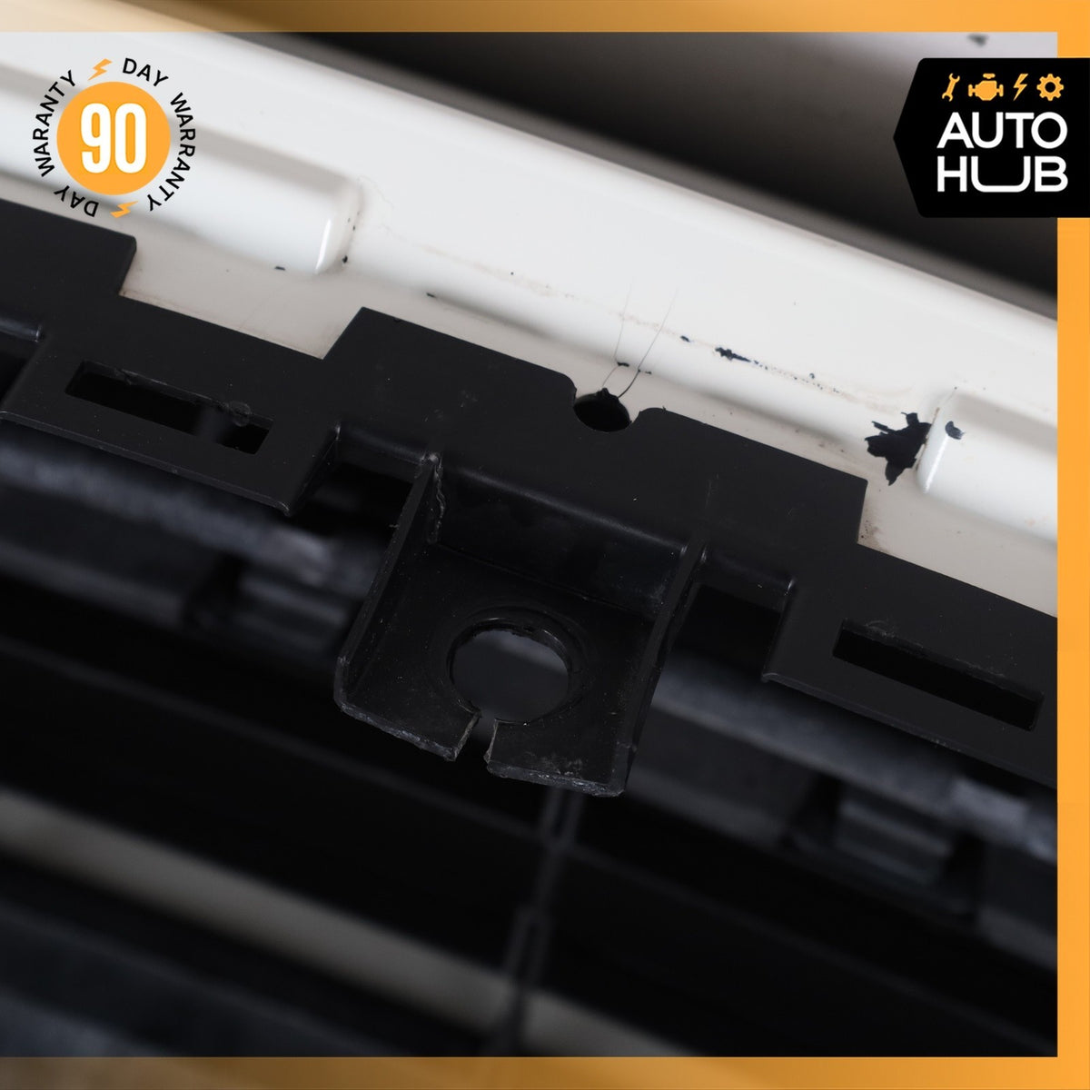 11-14 Porsche Cayenne 958 Front Bumper Cover Assembly White OEM - photo 23