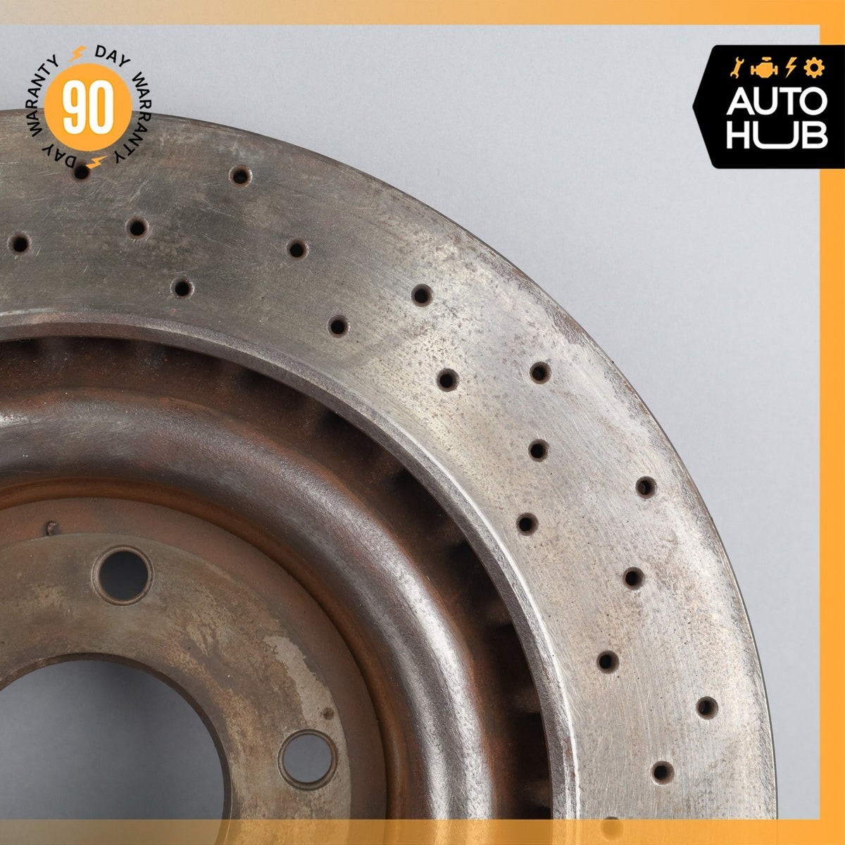 00-04 Aston Martin DB7 Front Brake Rotors Disc Left & Right Set OEM 38k - photo 18