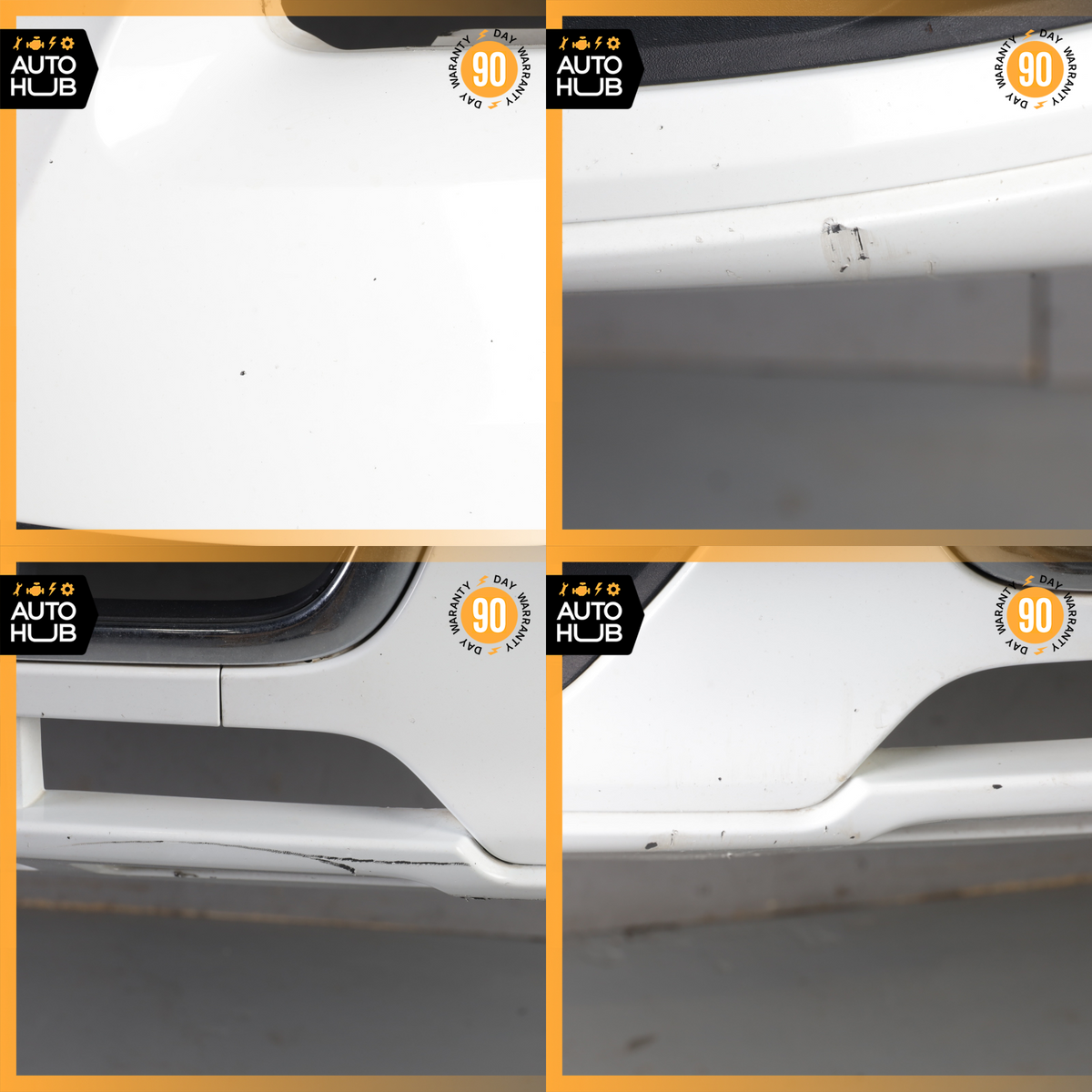 09-12 Audi 8R Q5 Front Bumper Cover Assembly White OEM - photo 11