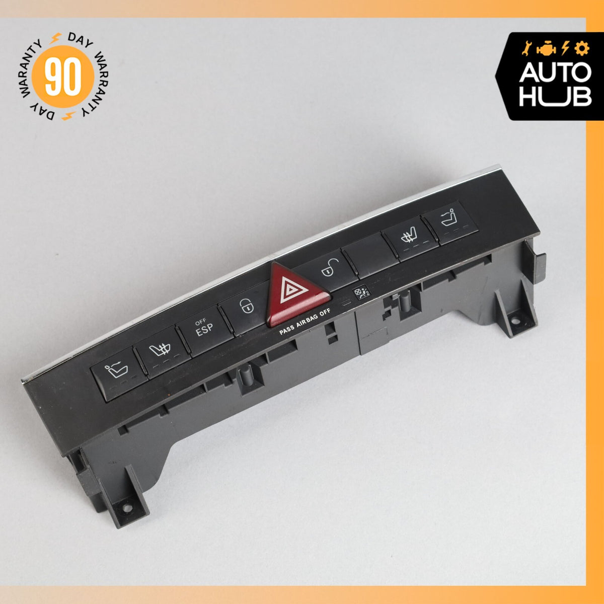 2011 Mercedes R171 SLK300 Center Dashboard Hazard Control Switch OEM - photo 2