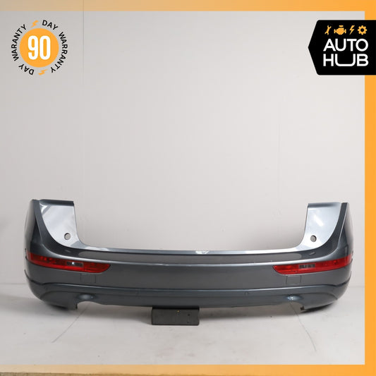 09-17 Audi 8R Q5 SQ5 Rear Bumper Cover Assembly Gray OEM - photo 1