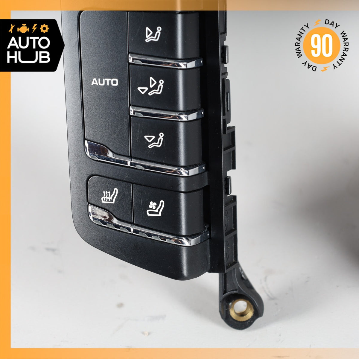 14-16 Porsche Panamera 970 Rear Console Climate Control Switch Control OEM - photo 9