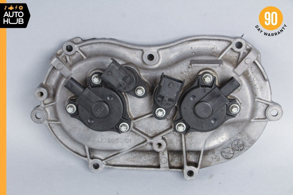 Mercedes W221 S550 C300 E350 Front Right Engine Timing Chain Cover Plate OEM - photo 4