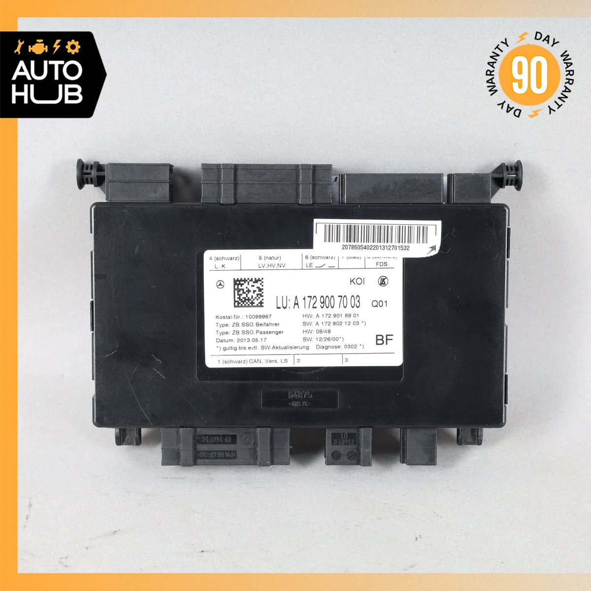 Mercedes W207 E350 SLK250 C350 Seat Control Module Front Right Side OEM - photo 5