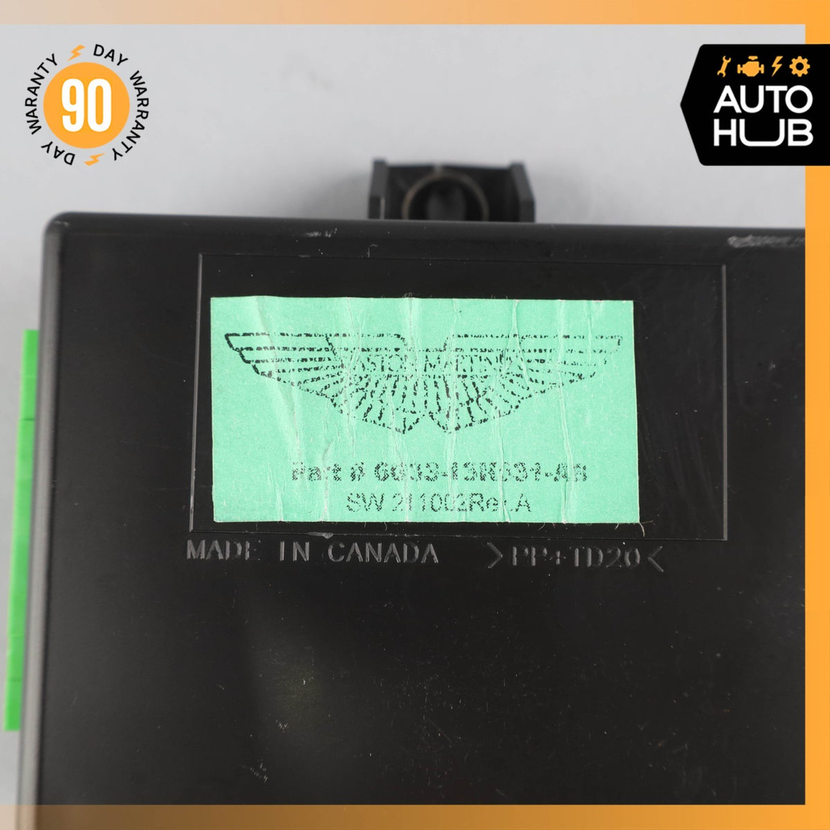 Aston Martin V8 Vantage Headlight Lamp Level Control Module 6G3313K031AB OEM 26k - photo 9