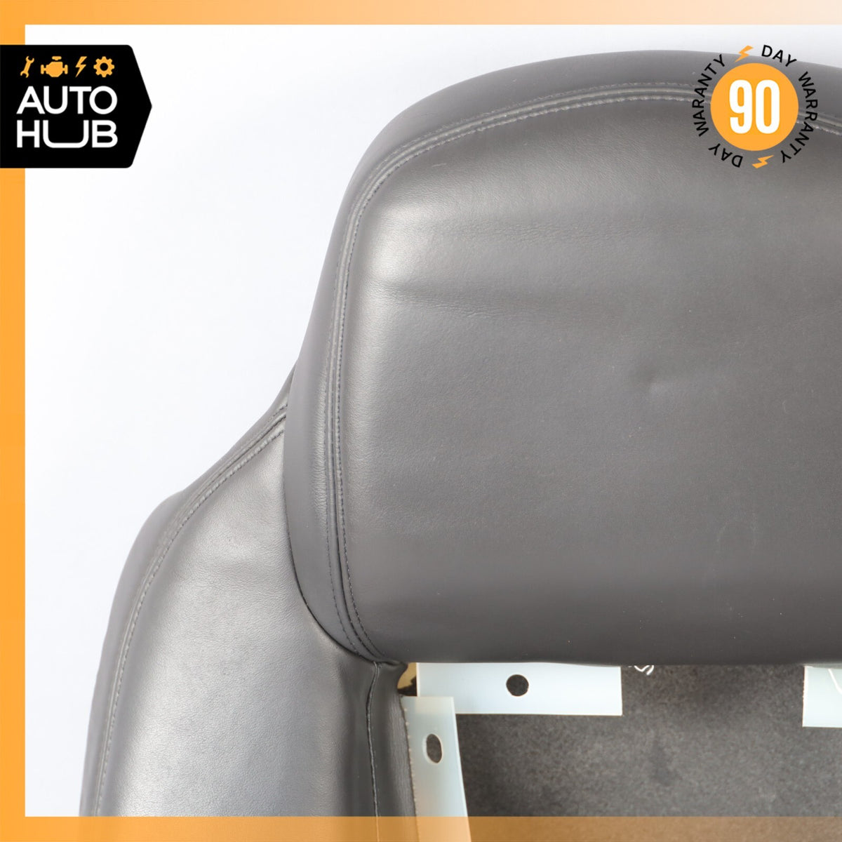 06-08 Cadillac XLR Left Driver Side Top Upper Seat Cushion Black OEM - photo 4