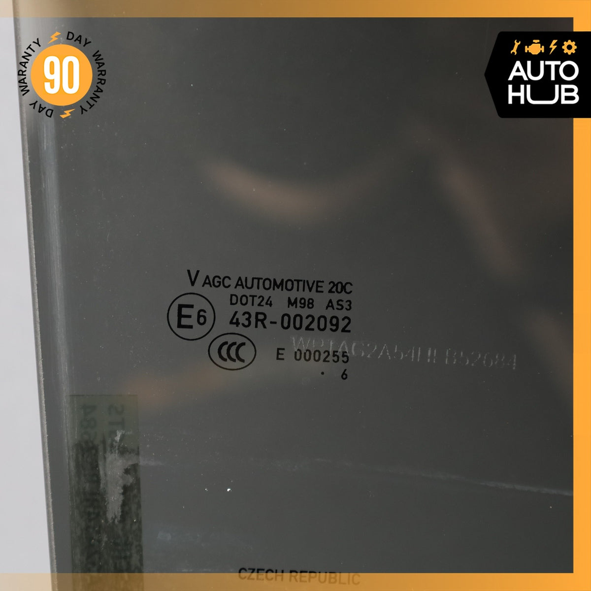15-24 Porsche Macan 95B Rear Right Passenger Side Door Window Glass OEM 46k - photo 10