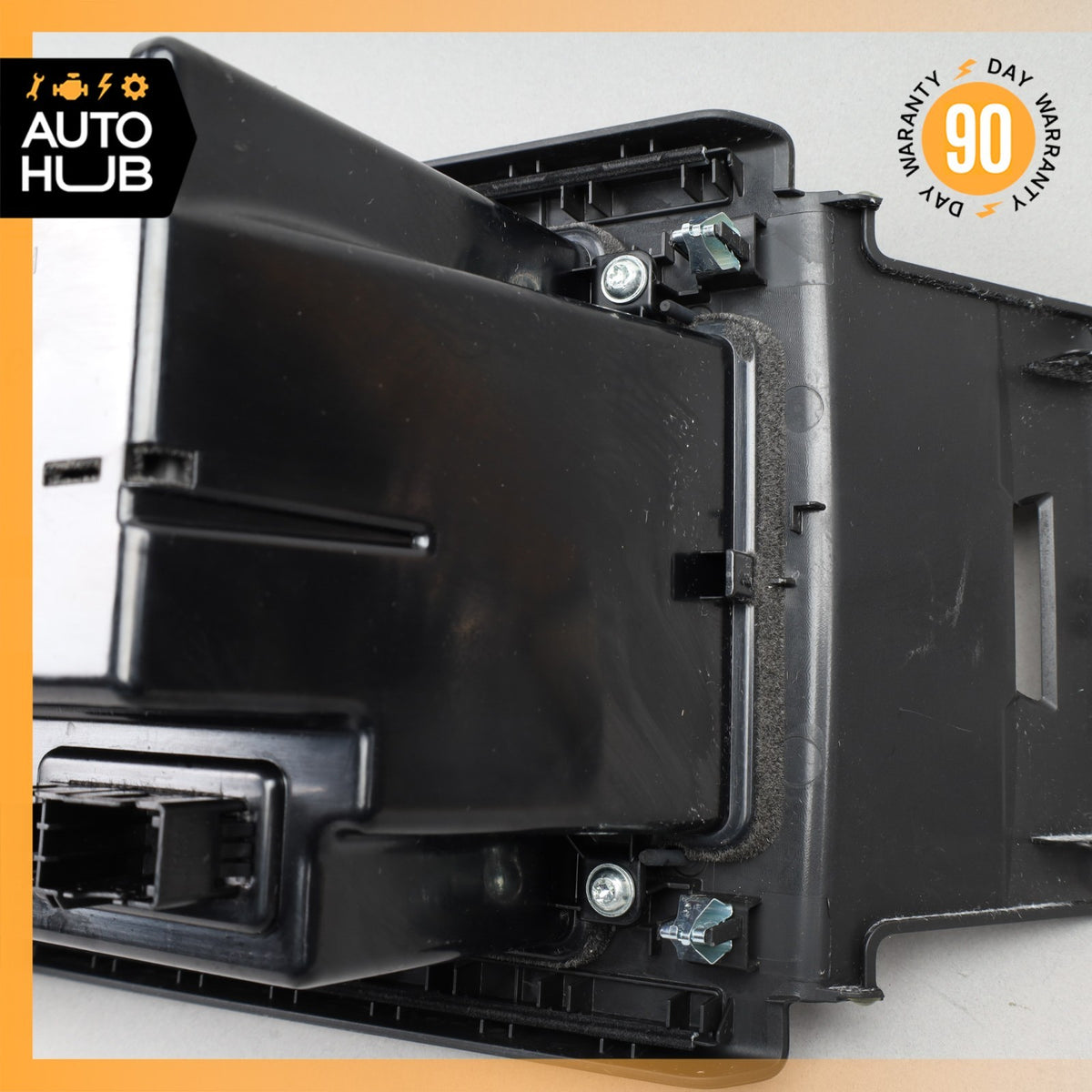 15-16 Porsche Macan 95B Center Console Cupholder Storage Compartment Black OEM - photo 23