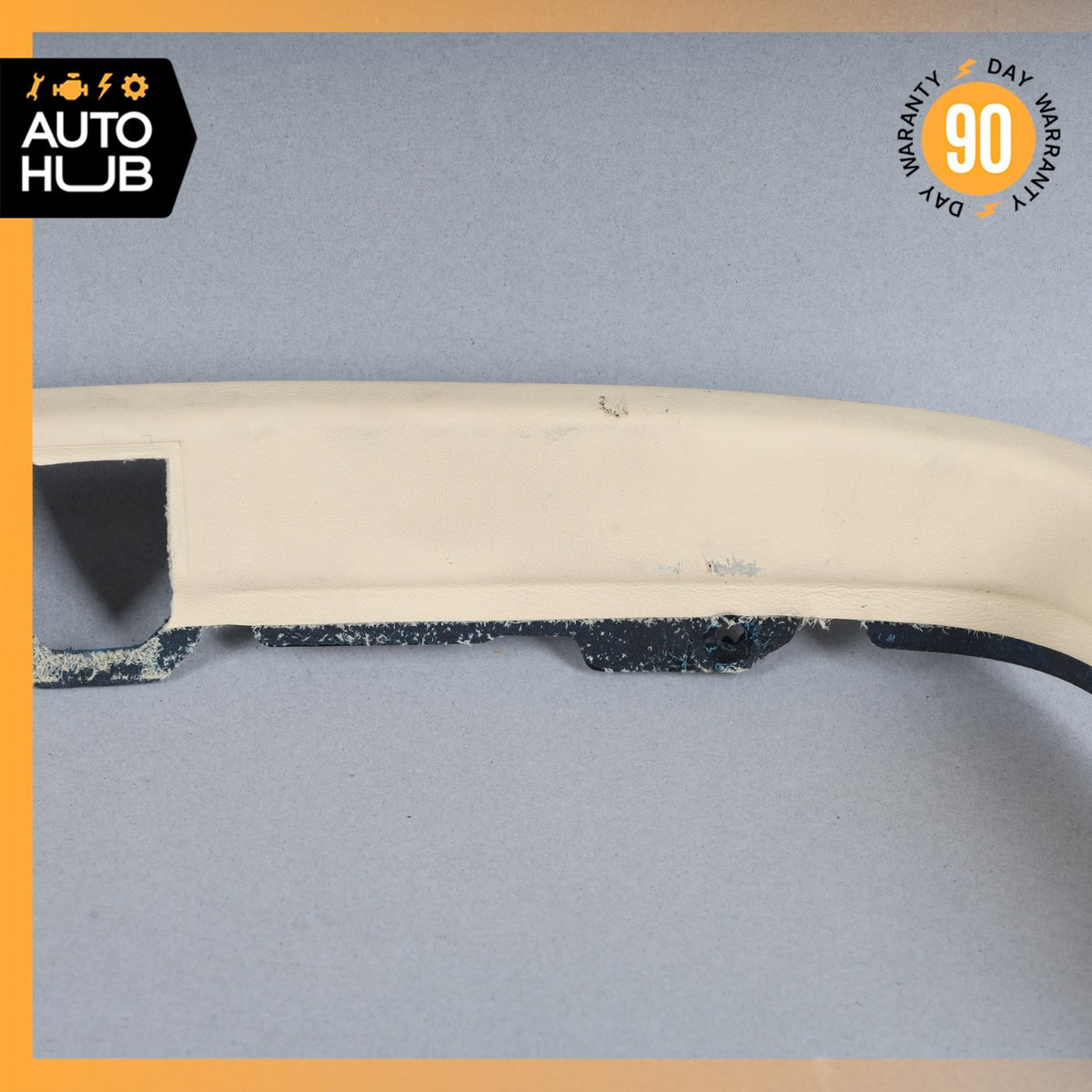14-18 Bentley Flying Spur Front Seat Backrest Cover Panel Bezel Beige OEM - photo 4