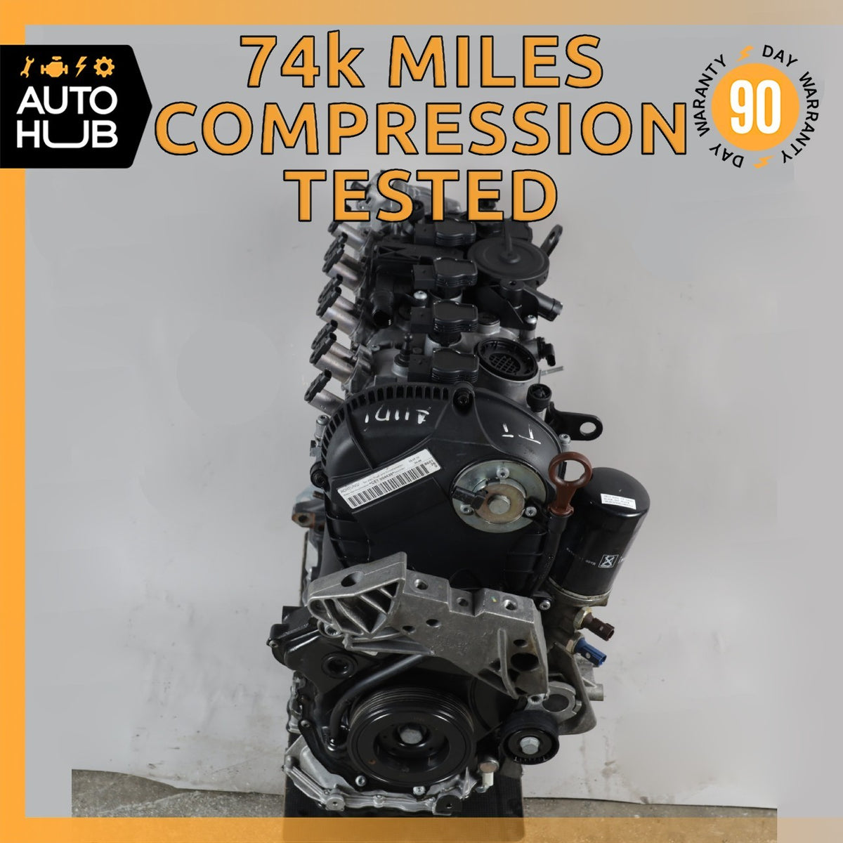 11-15 Audi 8J TT A6 A5 A4 Q5 2.0L L4 Engine Motor Assembly CETA OEM 74k - photo 1