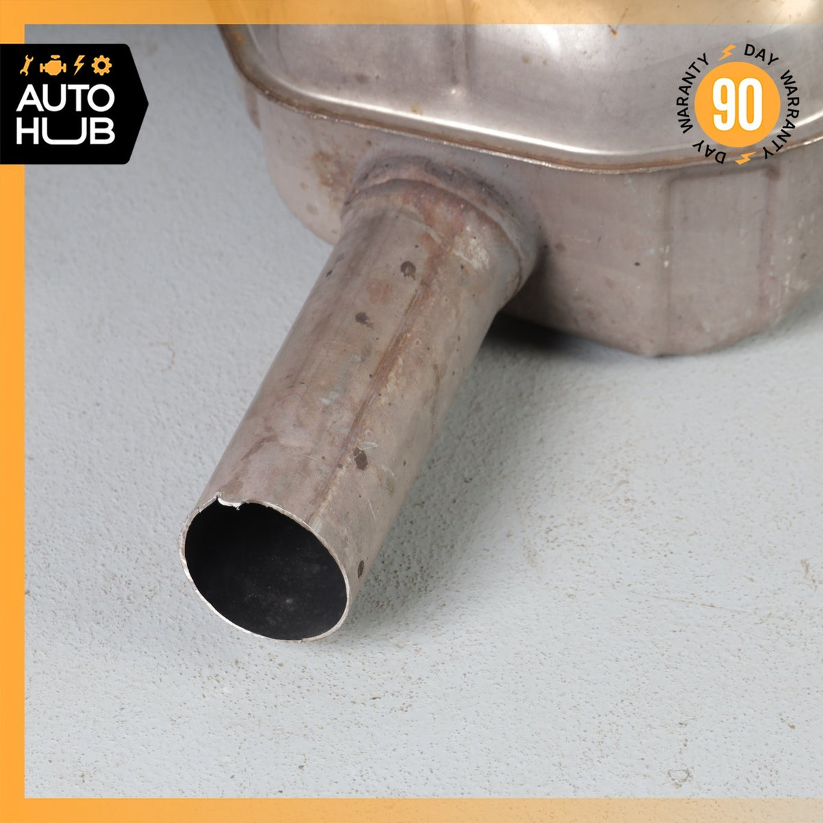 11-12 Audi D4 A8 4.2L V8 Left & Right Exhaust Muffler Mufflers Tips OEM - photo 12