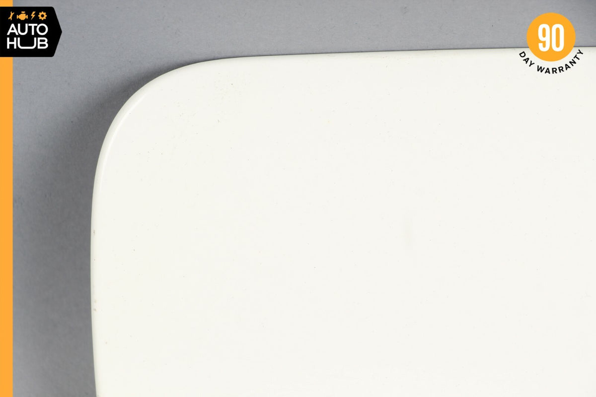 07-13 Mercedes W221 S550 S350 Fuel Door Lid Gas Tank Cover White 2217570006 OEM - photo 2