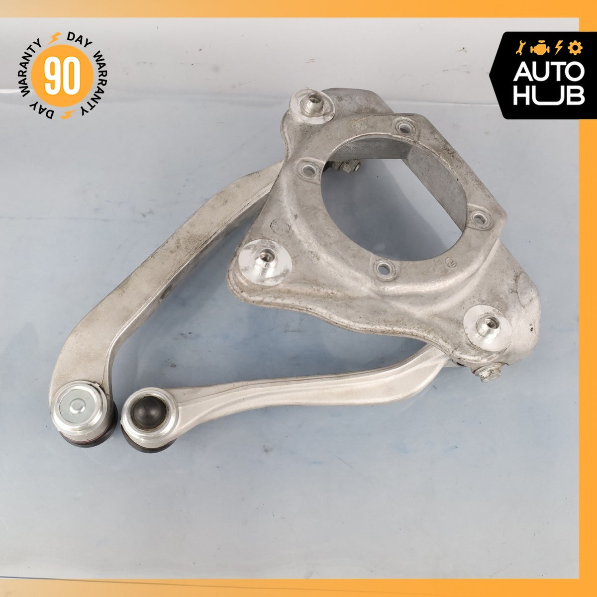 Bentley Continental GT GTC Front Left Shock Strut Mount Bracket w/ Arms OEM 87k - photo 2
