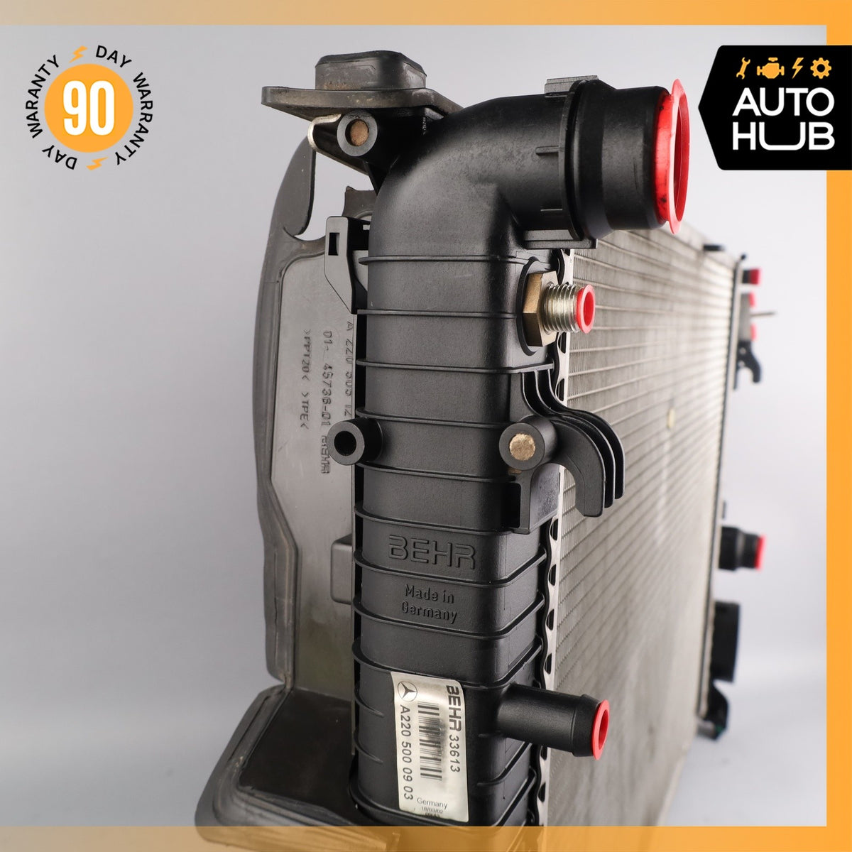 00-06 Mercedes W215 CL500 S430 Engine Cooling Radiator AC Air A/C Condenser OEM - photo 18