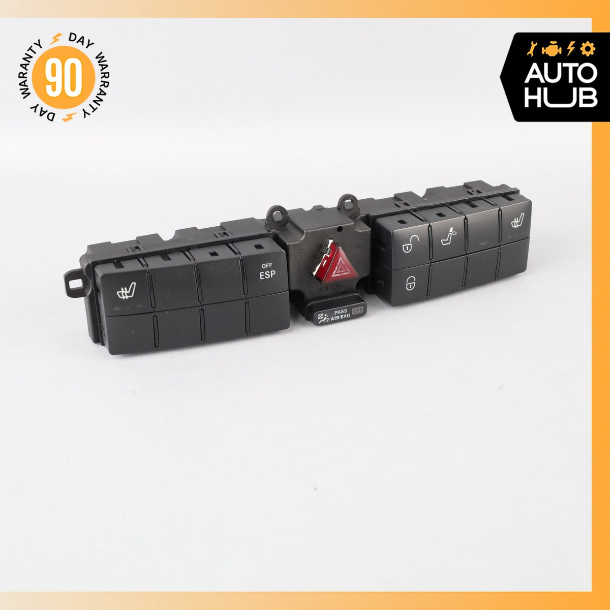 05-09 Mercedes W209 CLK350 CLK320 Center Dashboard Control Switch 2038709510 OEM - photo 2