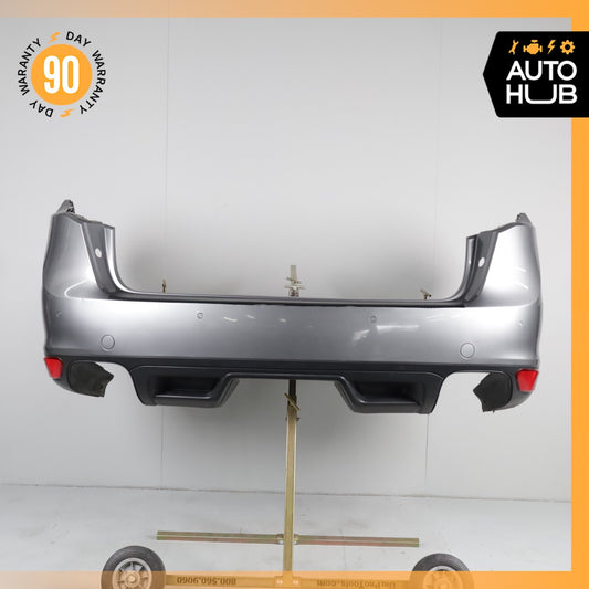 11-14 Porsche Cayenne 958 Turbo Rear Bumper Cover Meteor Gray OEM - photo 1