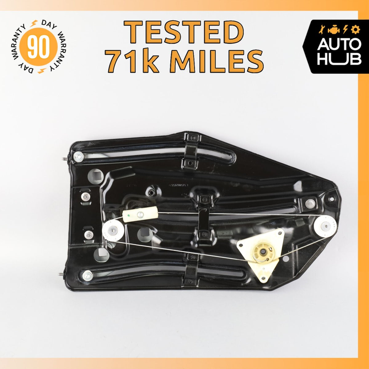 12-18 Bentley Continental GTC Rear Right Side Quarter Window Regulator OEM 71k - photo 1