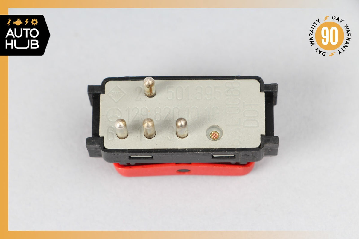 90-95 Mercedes R129 300SL S500 Hazard Warning Light Switch Button 1408205510 OEM - photo 11