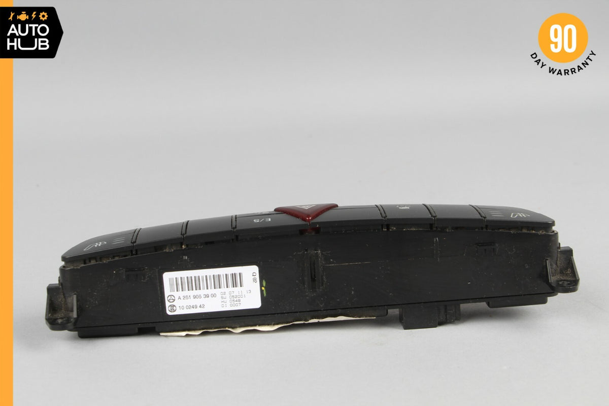 11-13 Mercedes W251 R350 Center Dashboard Hazard ESP Control Switch OEM - photo 9