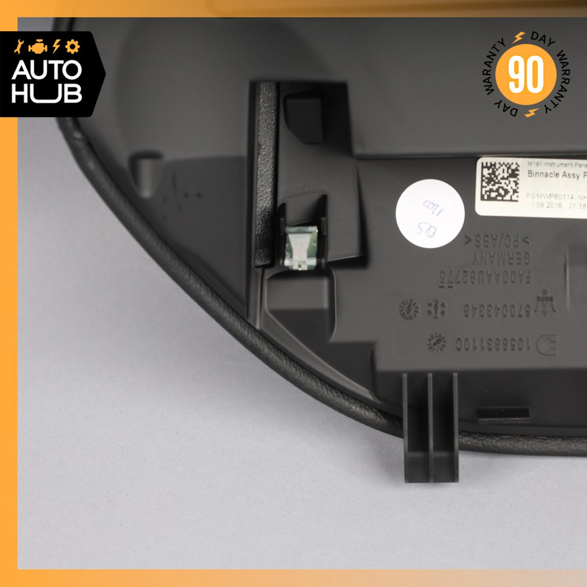 17-20 Maserati Levante M161 Instrument Cluster Speedometer Trim Cover OEM 44k - photo 8