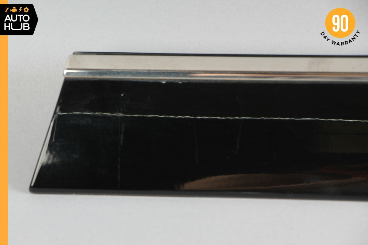 00-06 Mercedes W215 CL55 CL500 Quarter Panel Moulding Trim Rear Left Black OEM - photo 2
