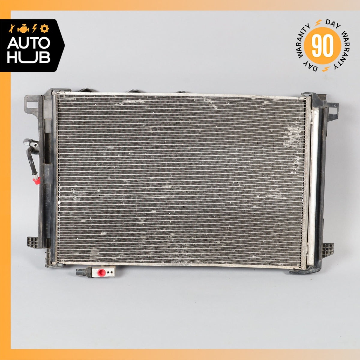 08-17 Mercedes W207 E350 C350 AC A/C Air Condenser Steering Oil Cooler OEM - photo 9