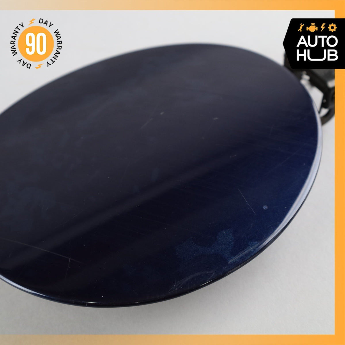 03-13 Maserati Quattroporte M139 Fuel Gas Tank Lid Door Cover Blue OEM - photo 5