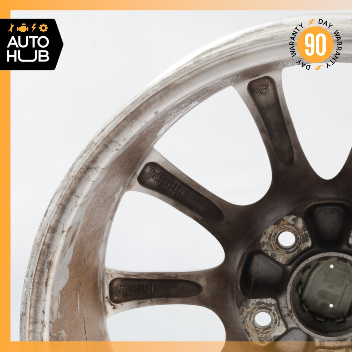 Porsche 996 911 GT3 8 X 18 18" Front Wheel Rim 99636213602 OEM - photo 16