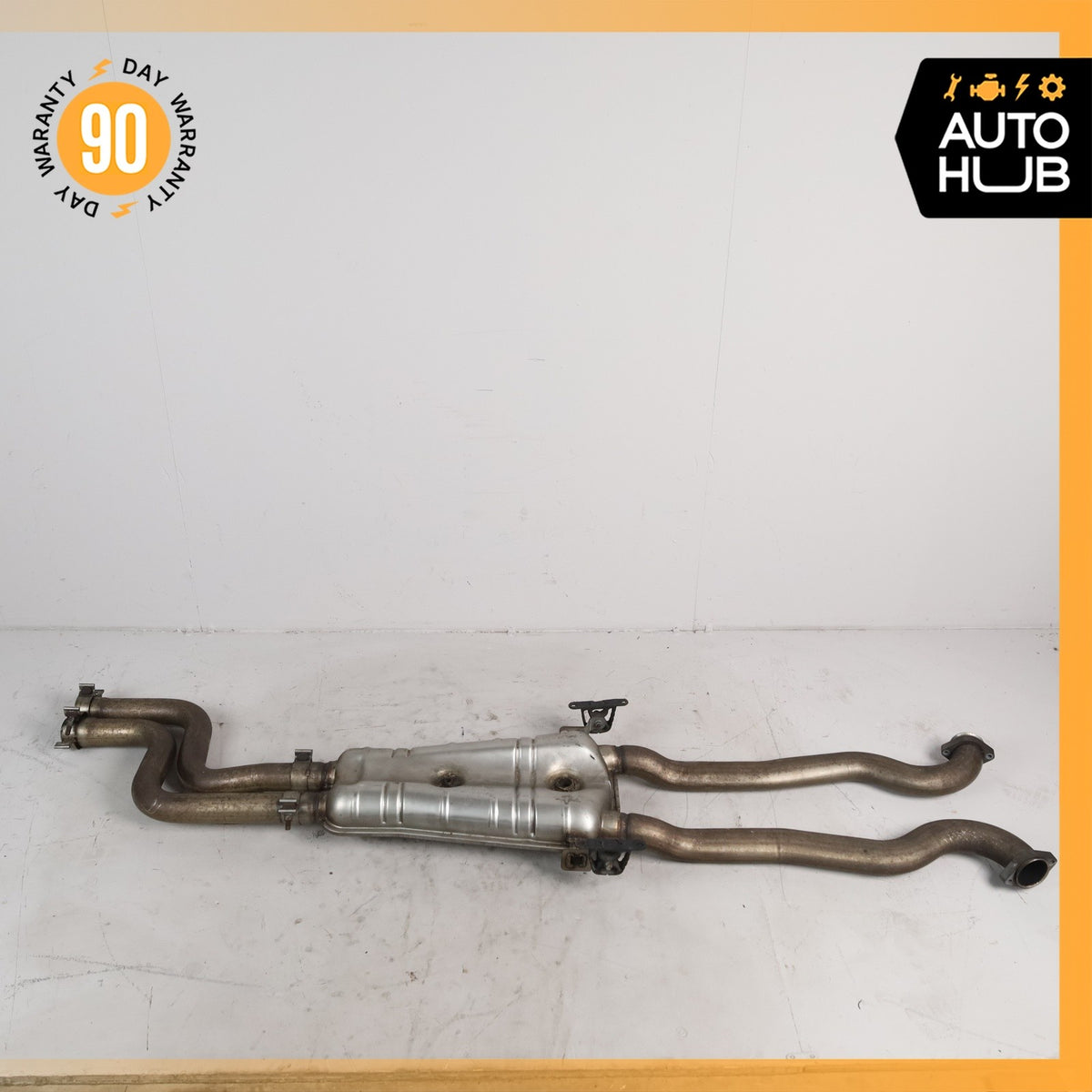 99-02 Bentley Arnage 6.8L V8 Exhaust Silencer Resonator Midpipe PJ55315PA OEM - photo 11