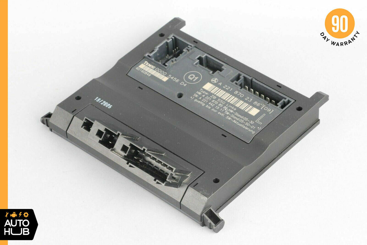 07-13 Mercedes W221 S550 S400 Front Left Driver Side Under Seat Control Unit OEM - photo 1