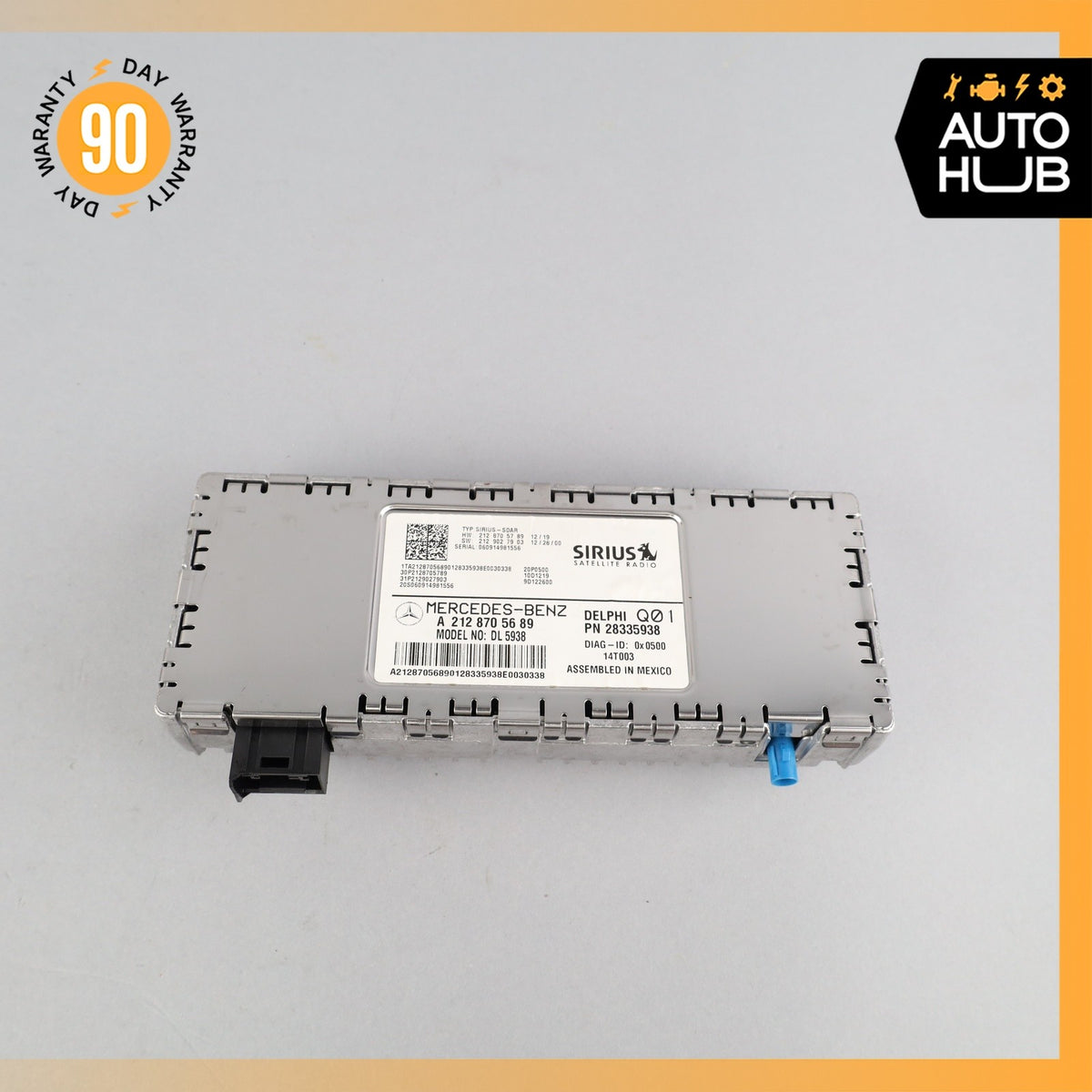 Mercedes W166 ML350 GL550 C300 Sirius Satellite Radio Receiver 2128705689 OEM - photo 7