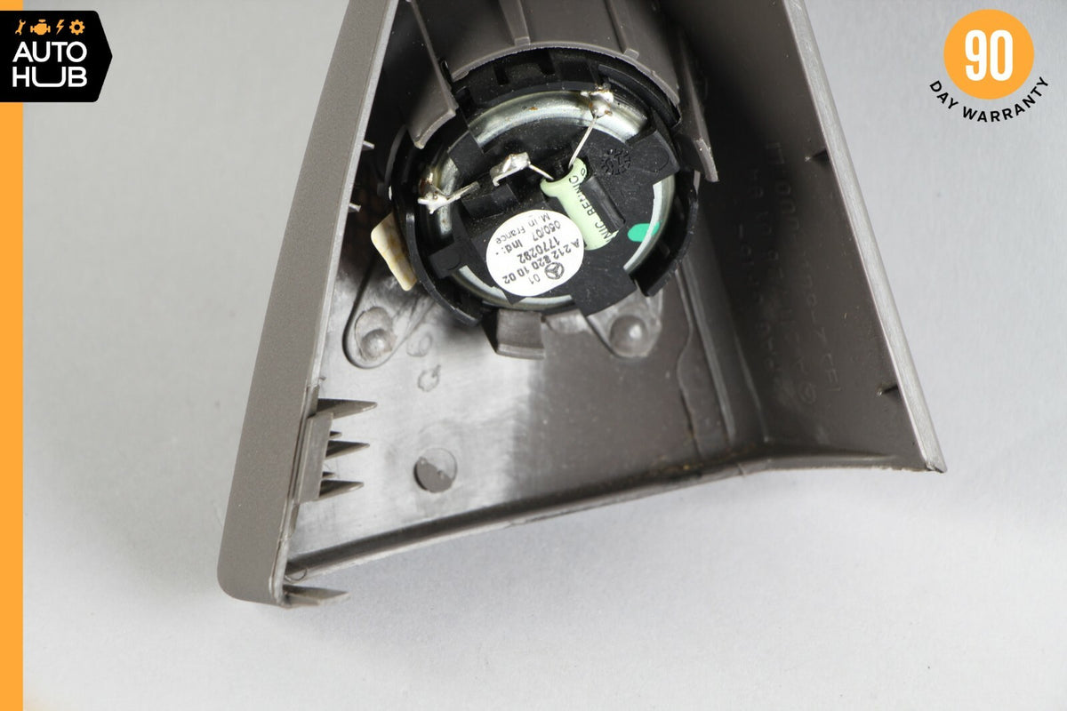 07-09 Mercedes W211 E350 E320 Tweeter Speaker Cover Left Driver Side Gray OEM - photo 8
