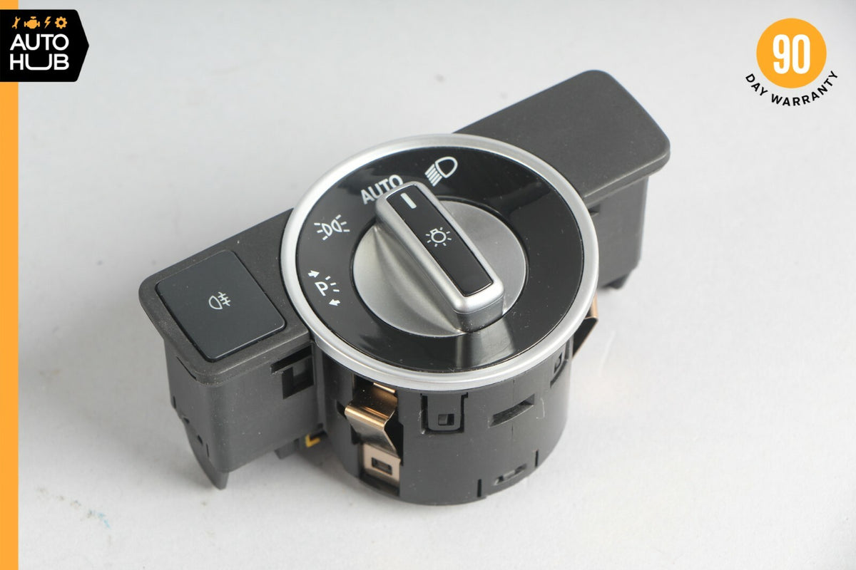 08-20 Mercedes W204 C250 SLK350 Headlight Fog Light Switch Control Module OEM - photo 2