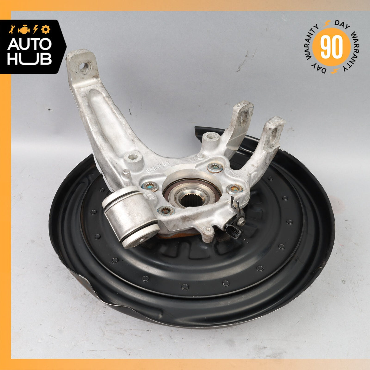 03-13 Bentley Continental GT Rear Left Driver Side Spindle Knuckle Hub OEM 36k - photo 11